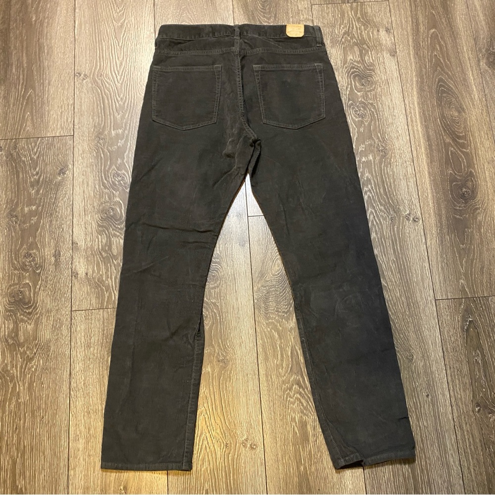 NWT J. Crew 770 Stretch Corduroy Low Rise Straight Taper Pants Size 31x30